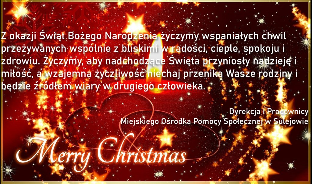 zyczenia Bożonarodzeniowe