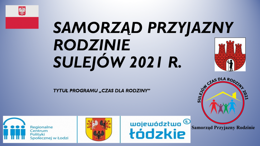 sulejow samorzad przyjazny rodzinie napis
