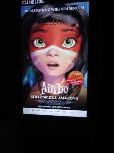 plakat filmowy z filmu Ainbo