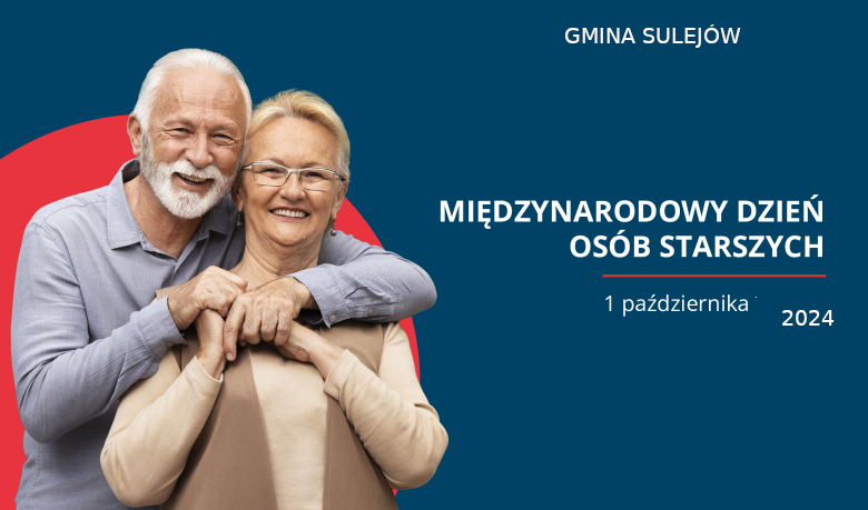 plakat międzynarodowi dzień osób starszych 1 października  2024