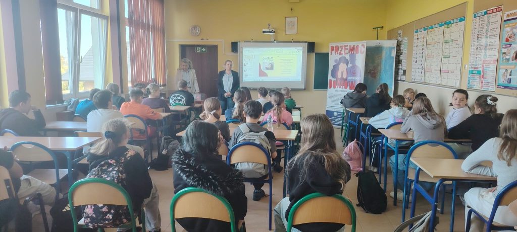 pogadanka z uczniami o p/ przemocy